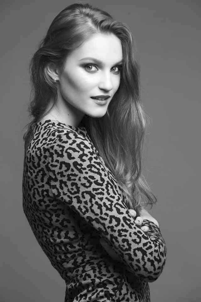 Nastya studio portrait. Soft light